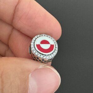 Pandora GREENLAND Flag Exclusive Charm Bead Charm Travel Charm